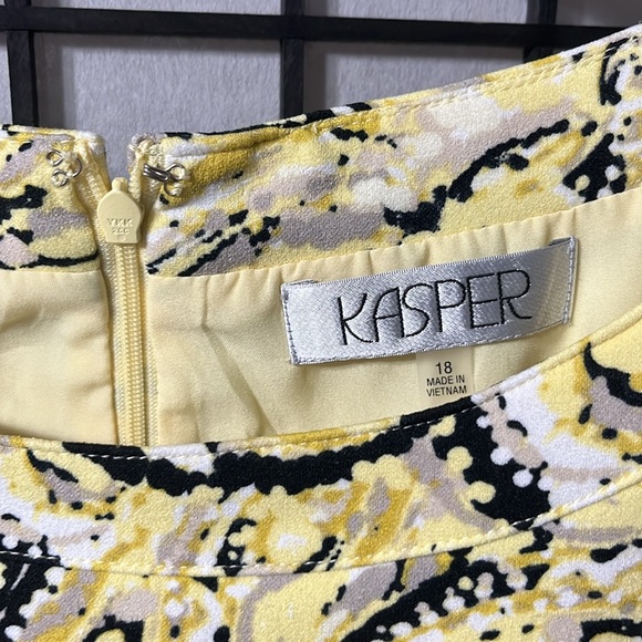 EUC Kasper Sheath Dress, 18 - Picture 3 of 7